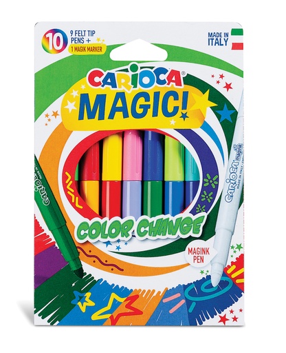 [91.164] Feutres Carioca Color Change Magic 10 couleurs