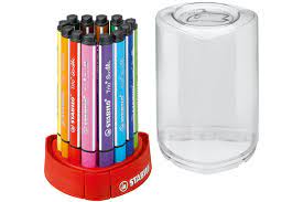 [91.629] Fasermaler Stabilo Trio Scribbi Sortiment 12 Farben "set-table".