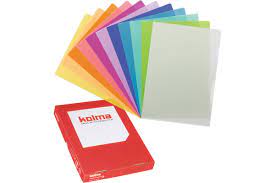 Dossiers plastiques Kolma Visa A4 10 pièces