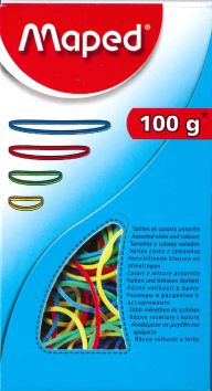 [68.122] Elastiques, tailles et couleurs assortis (100 g)