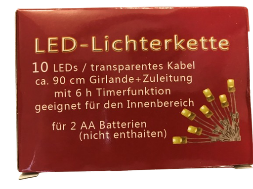 [83.531] Mini chaîne de lumière 10 LEDs