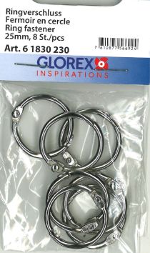 [89.257] Schlüsselring offen ø 25 mm - 8 Stk.