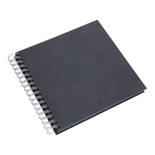 [94.223] Nordiska Spiral-Album grau 24.5 x 22 cm