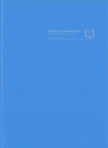 [10772] Cahier de préparation