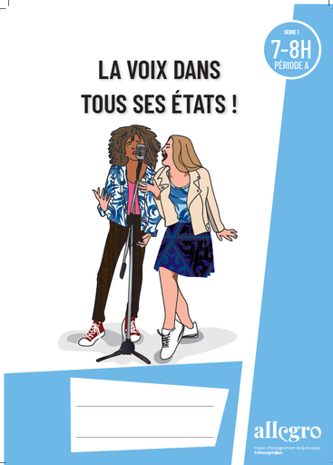 [24625] Allegro Série 1 Menu FR-VS 7-8H pack de 4 brochures - élève
