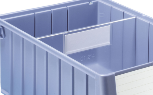 [69.941.2] Séparation pour bac pour rayonnages et armoires,Hxl 140x234 mm, PP,transparent