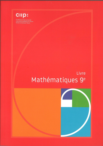 [12743] Mathématiques 9e Harmos, livre d’élève Edition 2024 (CATARO 023052)