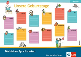 [59049] Die kleinen Sprachstarken, Plakat Geburtstagskalender