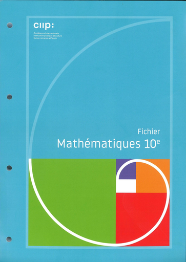 [12845] Mathématiques 10e fichier de l'élève  édition 2025 (CATARO 023076) 