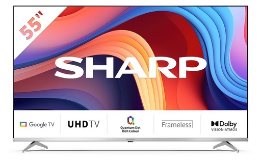 [DS60.309] Ecran Sharp TV 55GP6260E 55", 3840 x 2160 (Ultra HD 4K), QLED