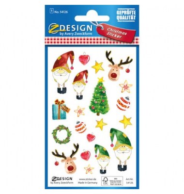 [94.976] Stickers Mini Xmas