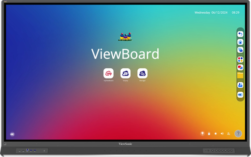 Ecran tactile ViewSonic IFP 4K UHD 