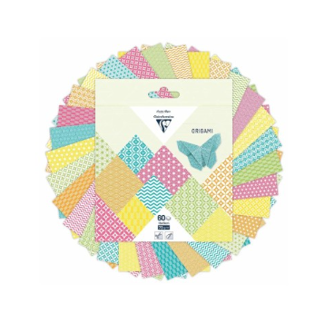 [94.741.1] Papier à plier 15x15 cm, 70 g/m2, 60 fles