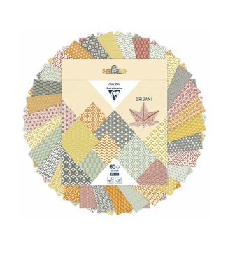 [94.743.1] Papier à plier 15x15 cm, 70 g/m2, 60 fles