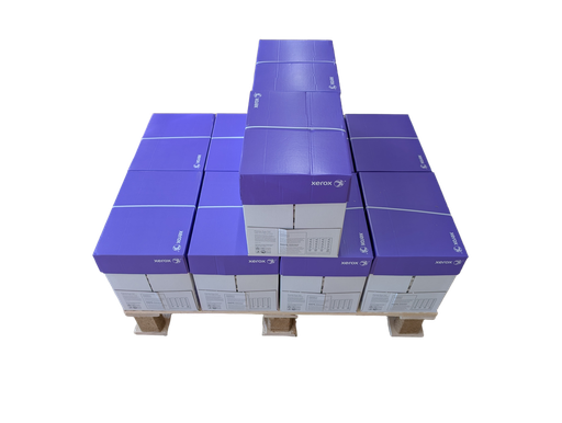 [DS62.105.12] ​​Papier photocopies A4 blanc 80 g/m2 Xerox Premier TCF (1/4 palette de 25'000 feuilles) 