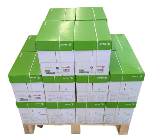 [DS62.102.11] Papier photocopies A4 80g/m2 Xerox Recycled Pure (1/2 palette de 50'000 feuilles)  
