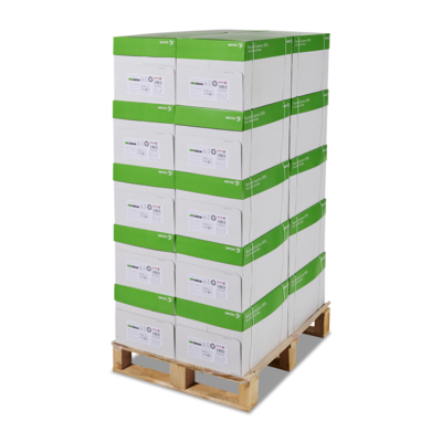 [DS62.135.1] Papier photocopies A3 80g/m2 Xerox Recycled Pure (Palette de 50'000 feuilles) 