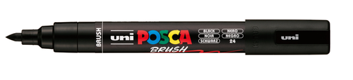 [91.163.1] Marker Posca Brush PC-5BR schwarz
