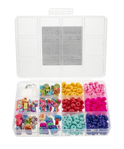 Perles en plastique 240 pièces