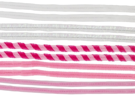 Cure-pipes ø 8 mm 50 cm Mix 10 pièces