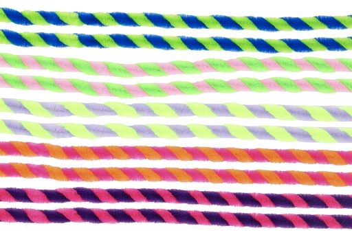 [81.102.667] Cure-pipes ø 8 mm 50 cm twisted 10 pièces 