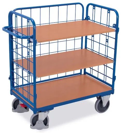 [DSA203225] Etagenwagen mit Drahtgitterwänden