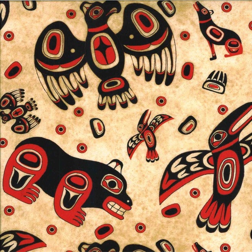 [71.409.401] Baumwolle bedruckt Breite 115 cm   